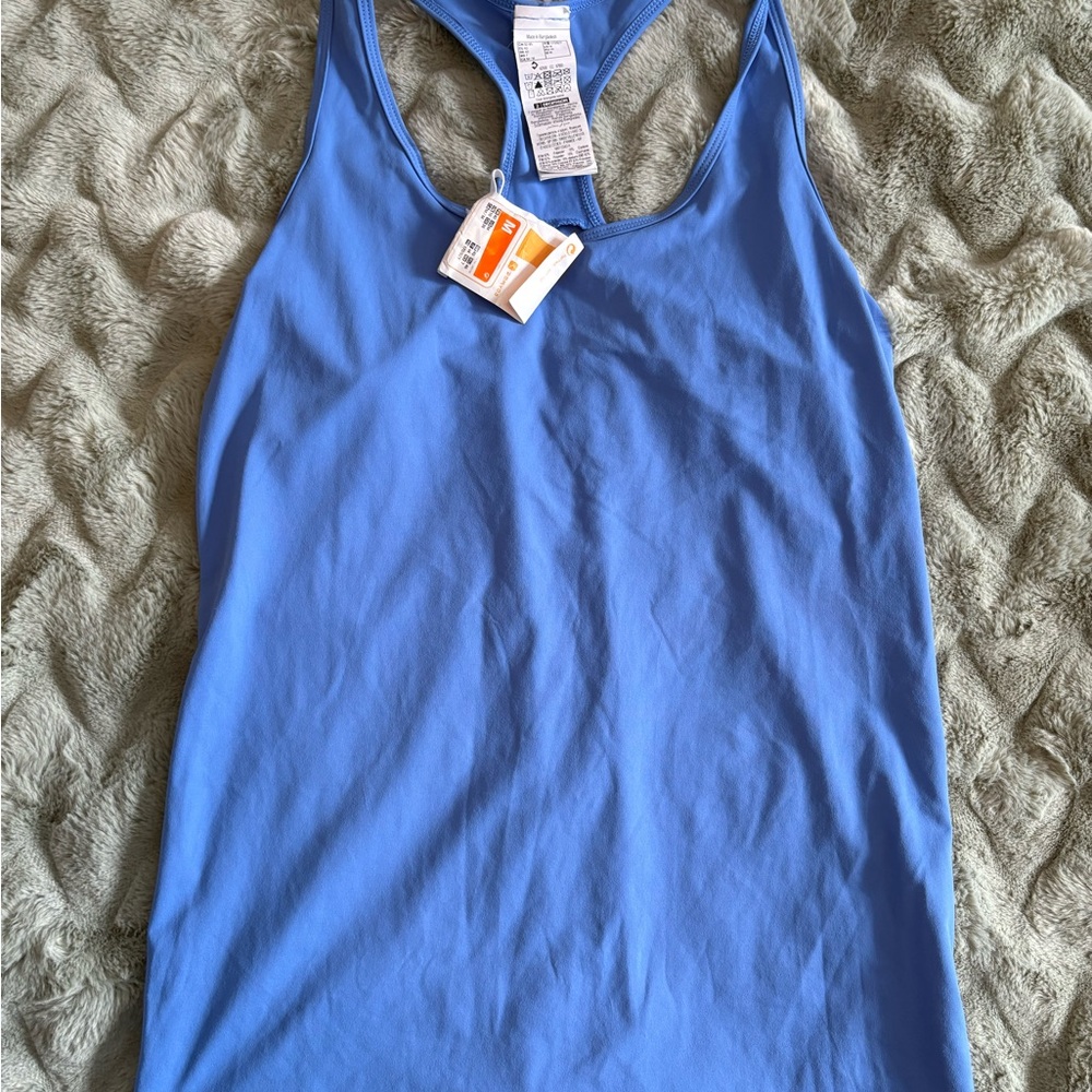 Elegant Sky Blue Women's Tank Top